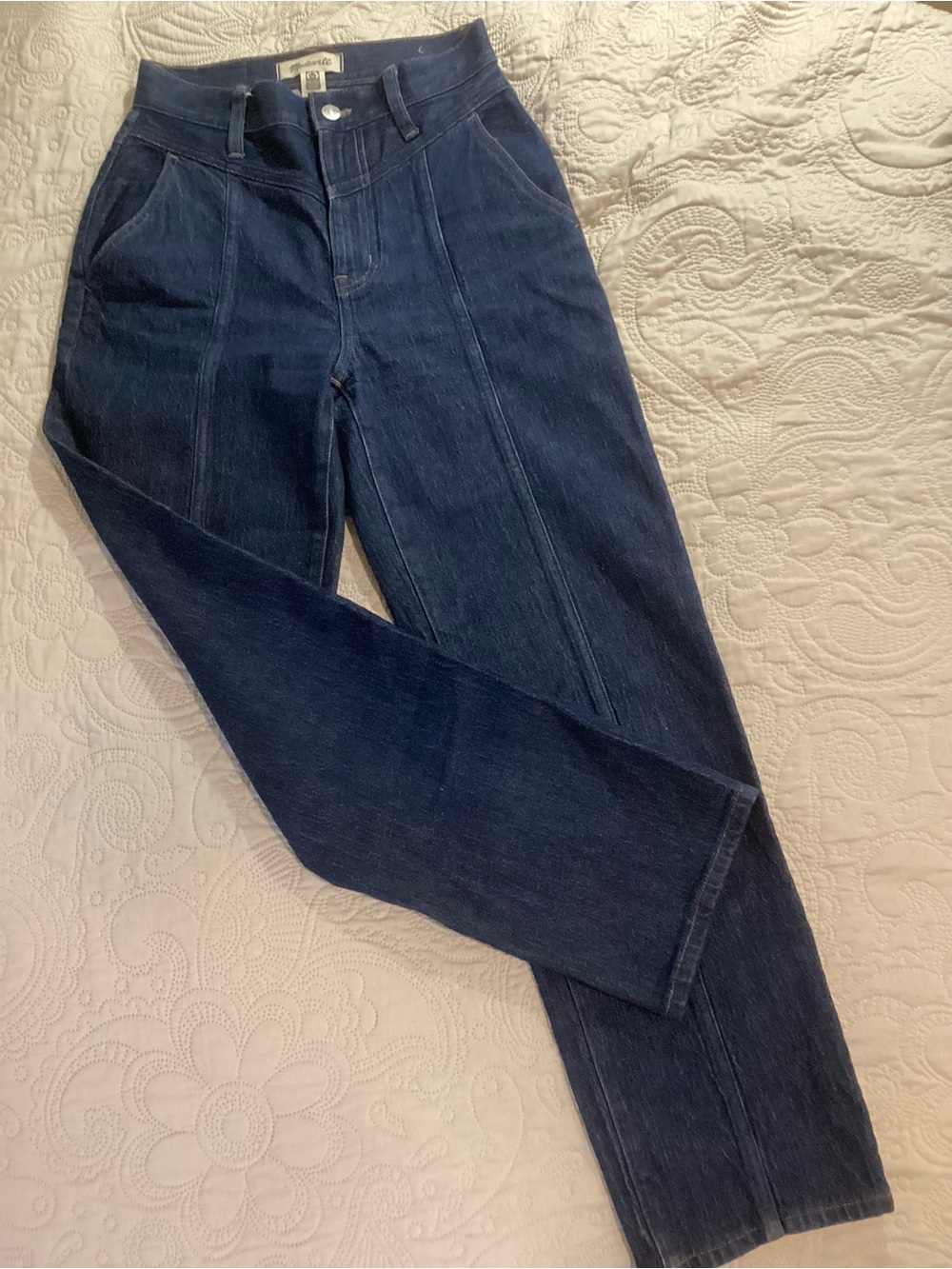 Madewell women’s jeans vintage dark blue